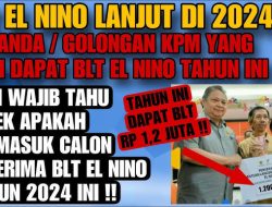 Bantuan Langsung Tunai (BLT) sebagai Respons terhadap El-Nino Mengurangi Dampak Sosial dari Krisis Iklim